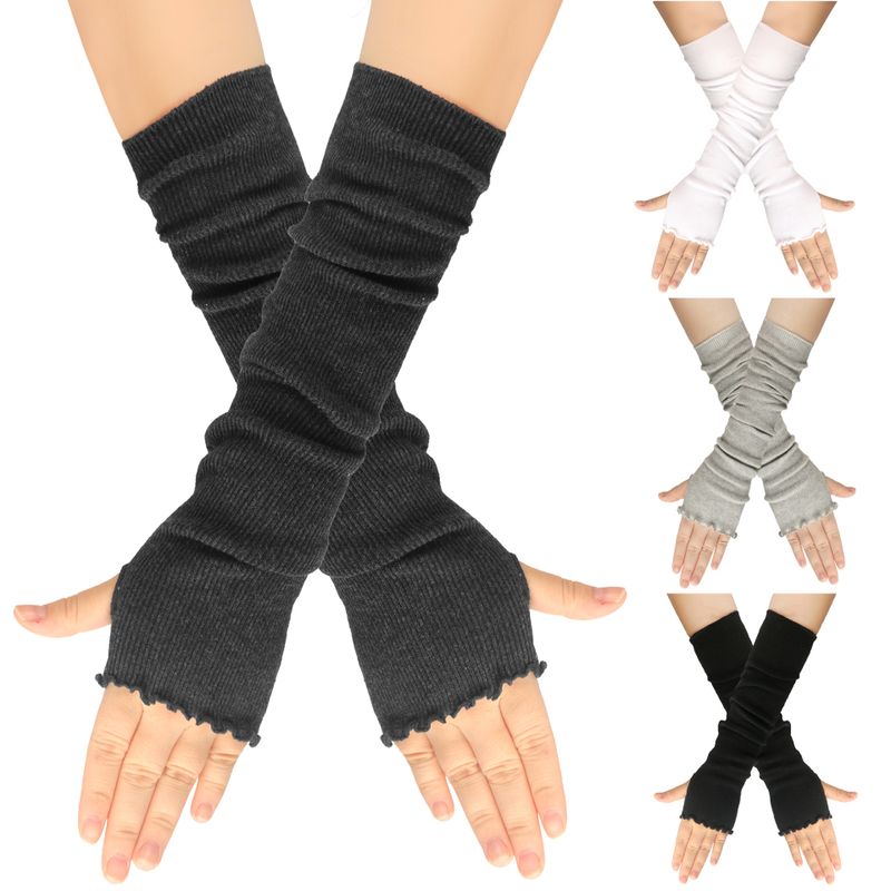 Frau Elegant Basic Einfacher Stil Einfarbig Handschuhe 1 Paar
