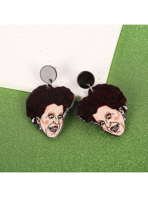 Wholesale Jewelry Cute Cartoon Character Arylic Drop Earrings