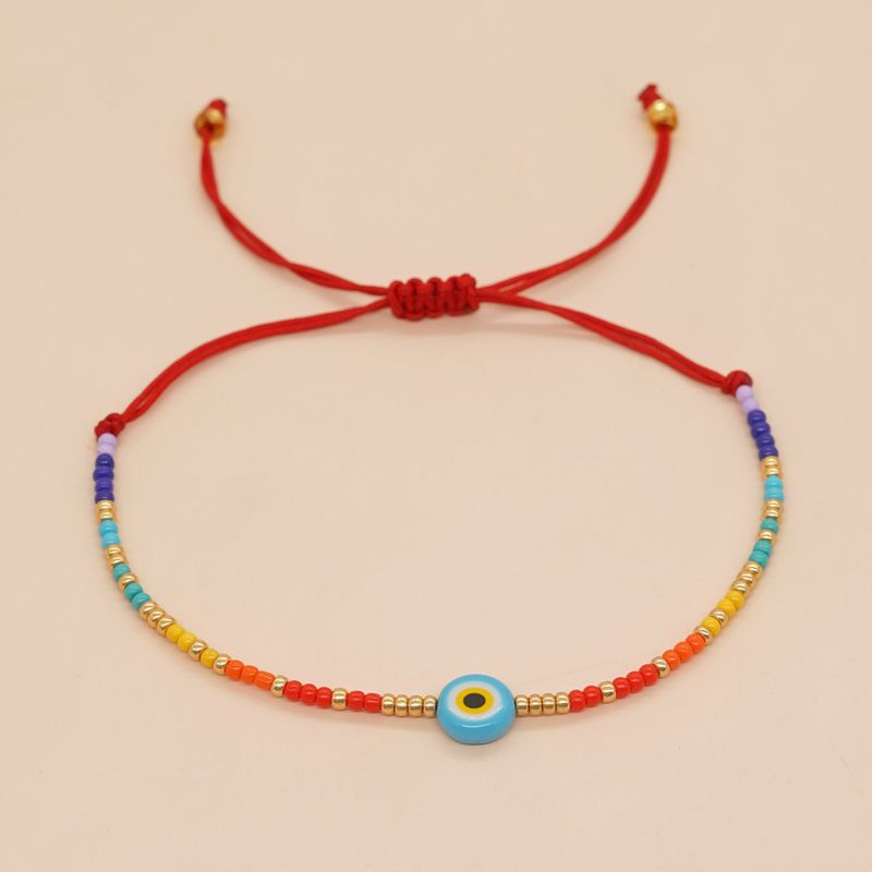 Retro Devil's Eye Glass Glass Wholesale Bracelets