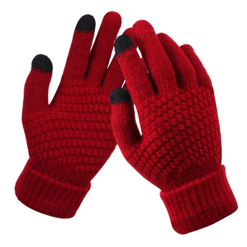 Women's Basic Simple Style Solid Color Gloves 1 Pair