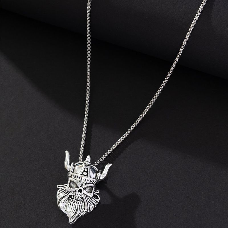 Hip-hop Cartoon Character Stainless Steel Alloy Plating Men's Pendant Necklace