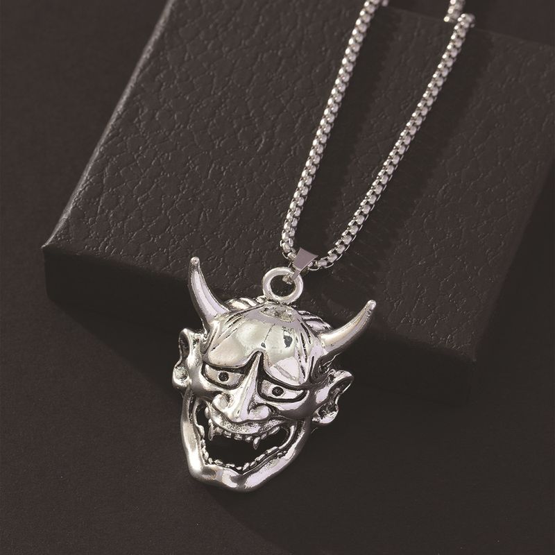 Hip-hop Ghost Stainless Steel Alloy Plating Unisex Pendant Necklace