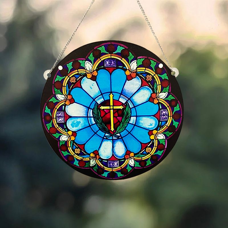 Easter Retro Cross · Arylic Indoor Hanging Ornaments