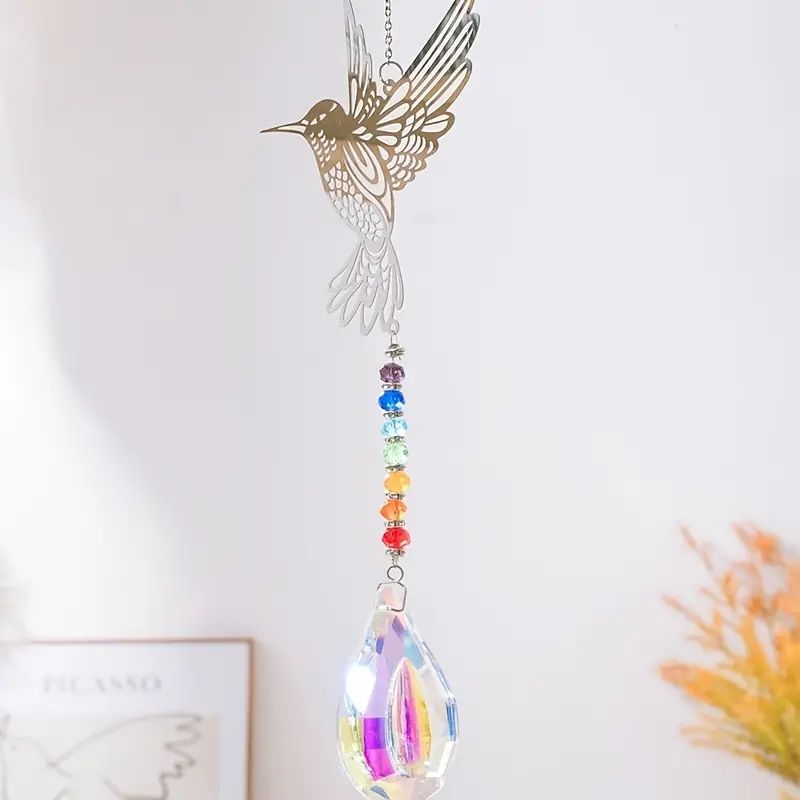 Streetwear Bird Stainless Steel Crystal Holiday Decorative Props