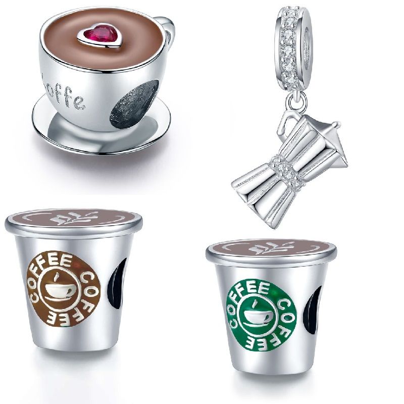 Casual Handmade Novelty Cup Zircon Sterling Silver Wholesale Jewelry Accessories