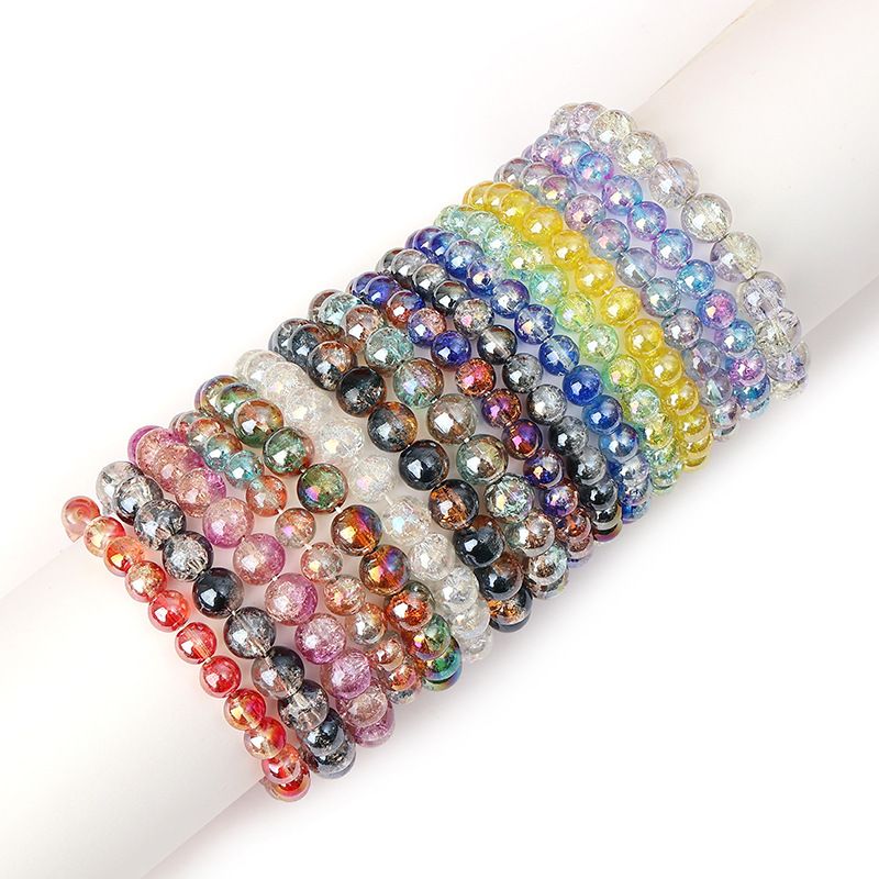 Elegant Streetwear Geometric Glass Glass Wholesale Bracelets