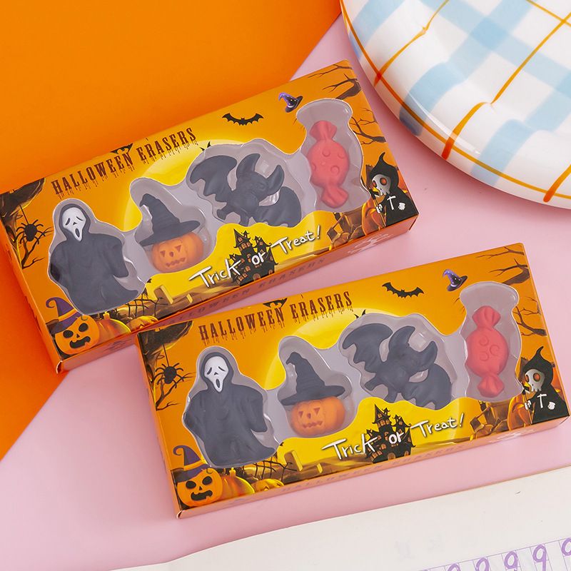 Neues Halloween-radiergummi-paket Kinder Halloween-geschenk Preise Geschenk-belohnung