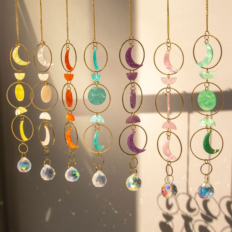 Pastoral Moon Artificial Crystal Wind Chime