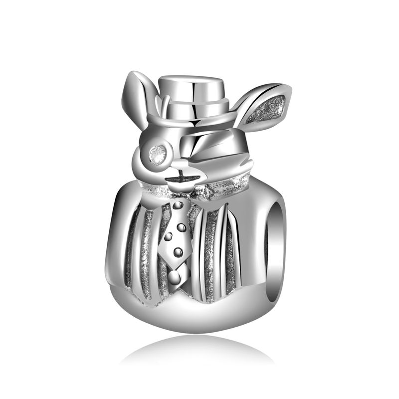 Cute Rabbit Sterling Silver Jewelry Accessories
