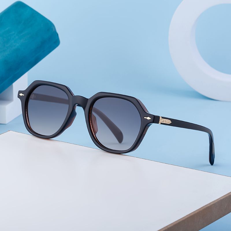 Modern Style Solid Color Pc Oval Frame Full Frame Glasses