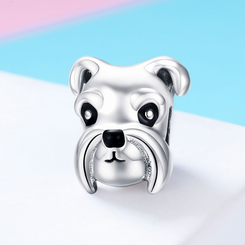 Décontractée Mignon Chien Argent Sterling Bijoux Accessoires