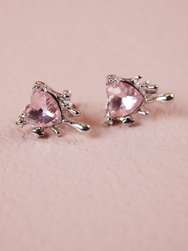 Wholesale Jewelry Ig Style Fairy Style Heart Shape Zinc Alloy Ear Cuffs