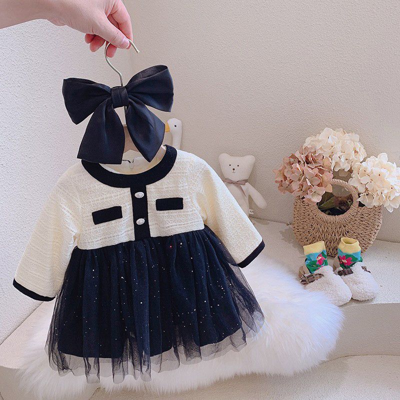 Princess Cute Polka Dots Embroidery Cotton Girls Dresses