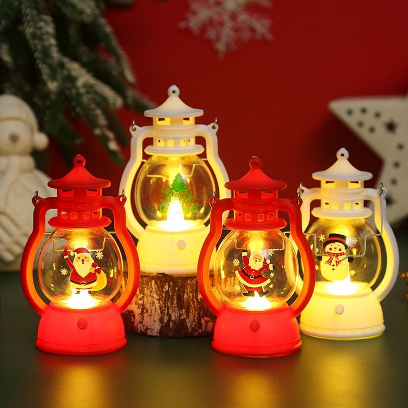 Christmas Sequins Santa Claus Snowman Pvc Party Lightings