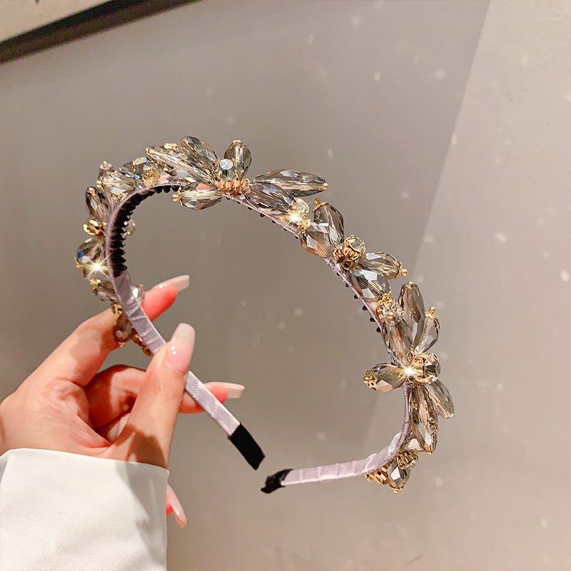 Einfacher Stil Schmetterling Künstlicher Kristall Inlay Strasssteine Haarband