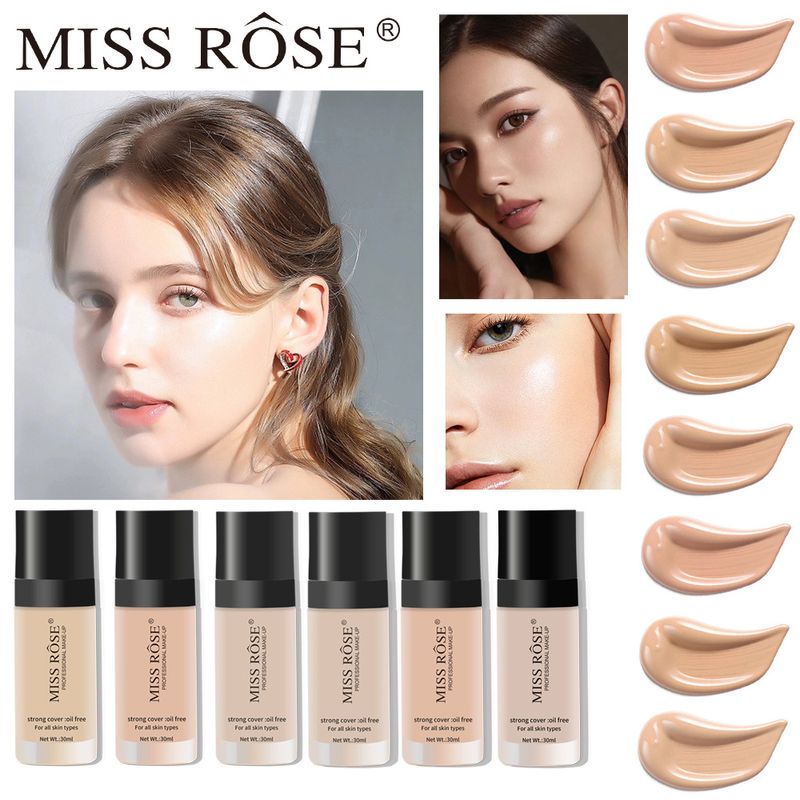 Casual Solid Color Plastic Foundation Makeup