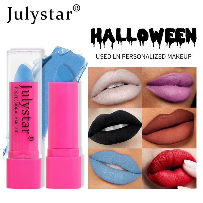 Punk Solid Color Plastic Lipstick