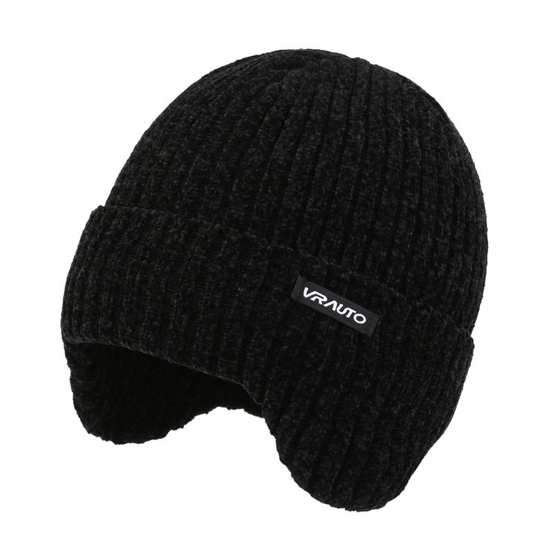 Unisex Casual Simple Style Solid Color Eaveless Wool Cap