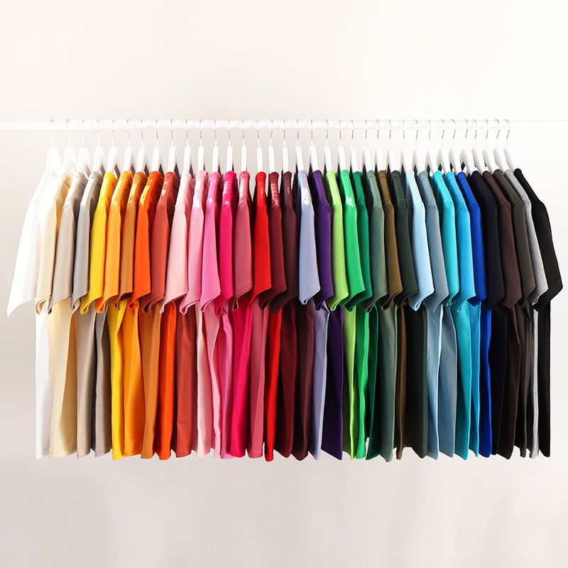 Männer T-shirt Kurzarm T-shirts Basic Einfarbig