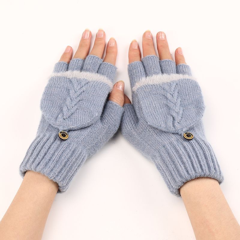 Women's Elegant Basic Simple Style Solid Color Gloves 1 Pair