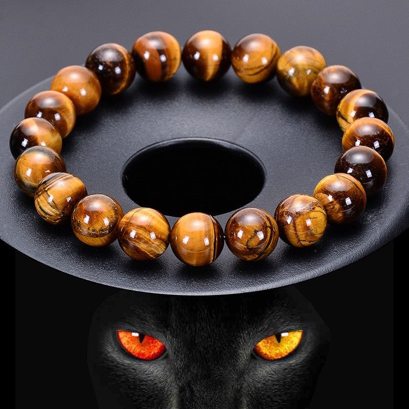 Casual Simple Style Gradient Color Natural Stone Beaded Men's Bracelets