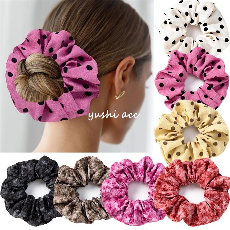 Classic Style Streetwear Solid Color Cloth Hair Tie