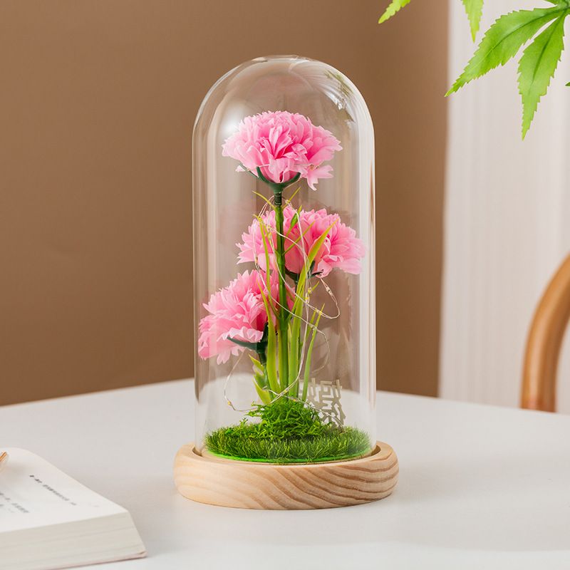 Simple Style Classic Style Flower Plastic Flowers Preserved Flower Ornaments