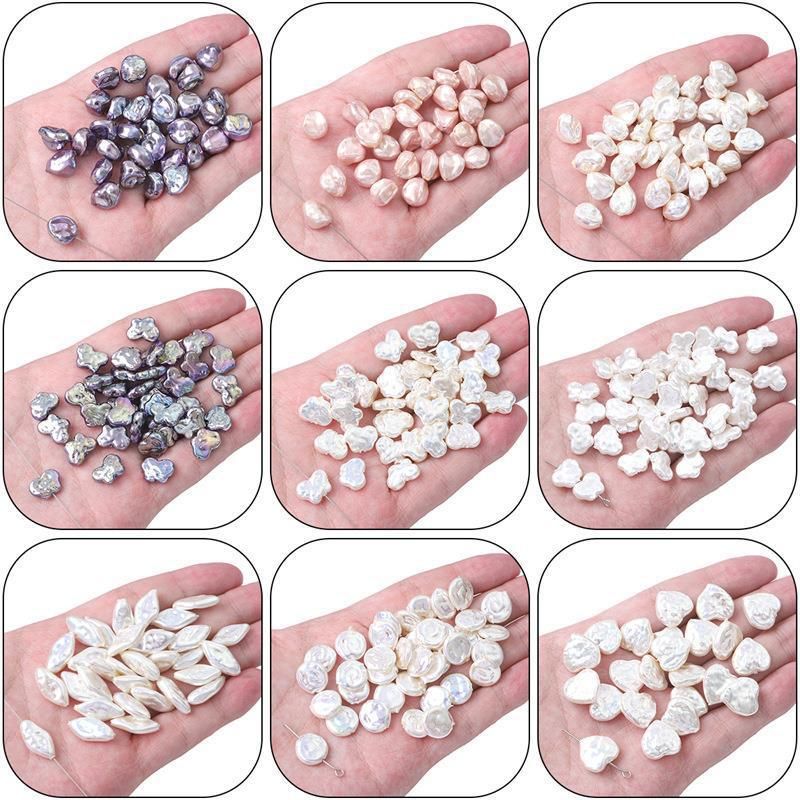2 Stücke Imitation Fritillaria Irregulär Perlen