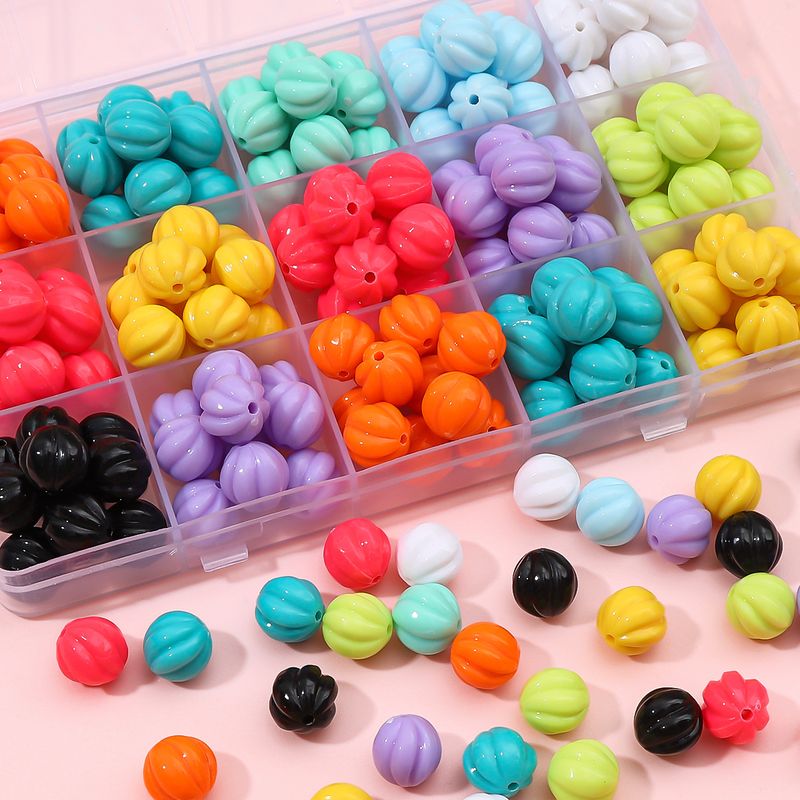 1 Set Arylic Solid Color Beads