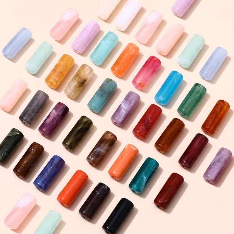 20 PCS/Package Arylic Gradient Color Beads