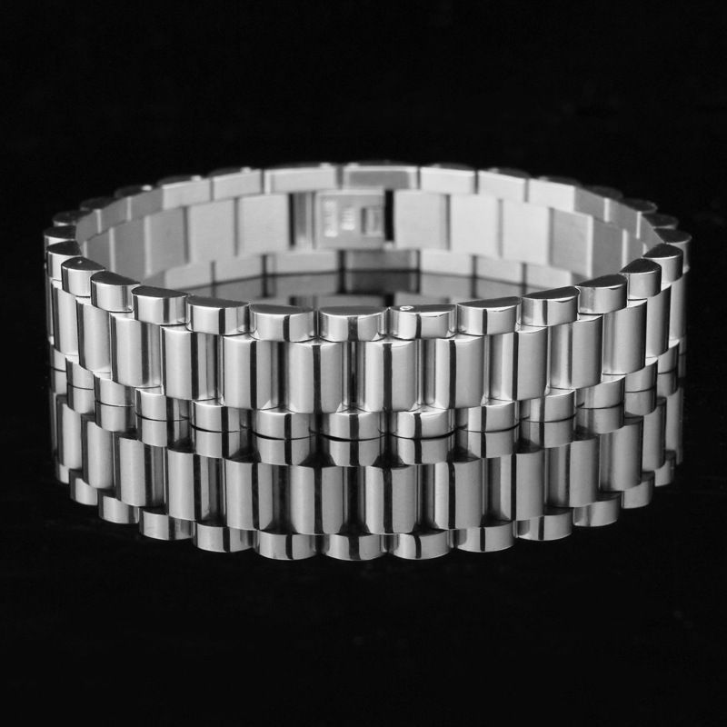 Streetwear Geometric Titanium Steel Unisex Bracelets