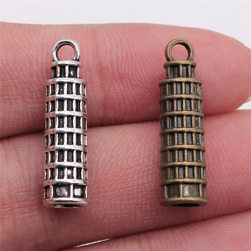 1 Piece Retro Solid Color Alloy Plating Pendant Jewelry Accessories