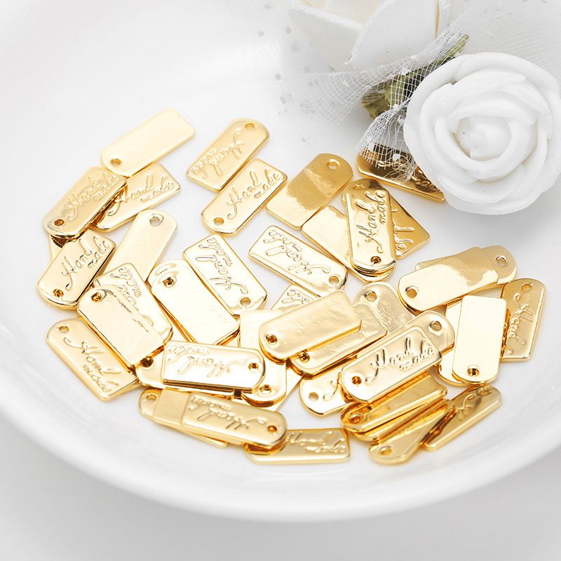 1 Piece Simple Style Letter Copper Plating Pendant Jewelry Accessories