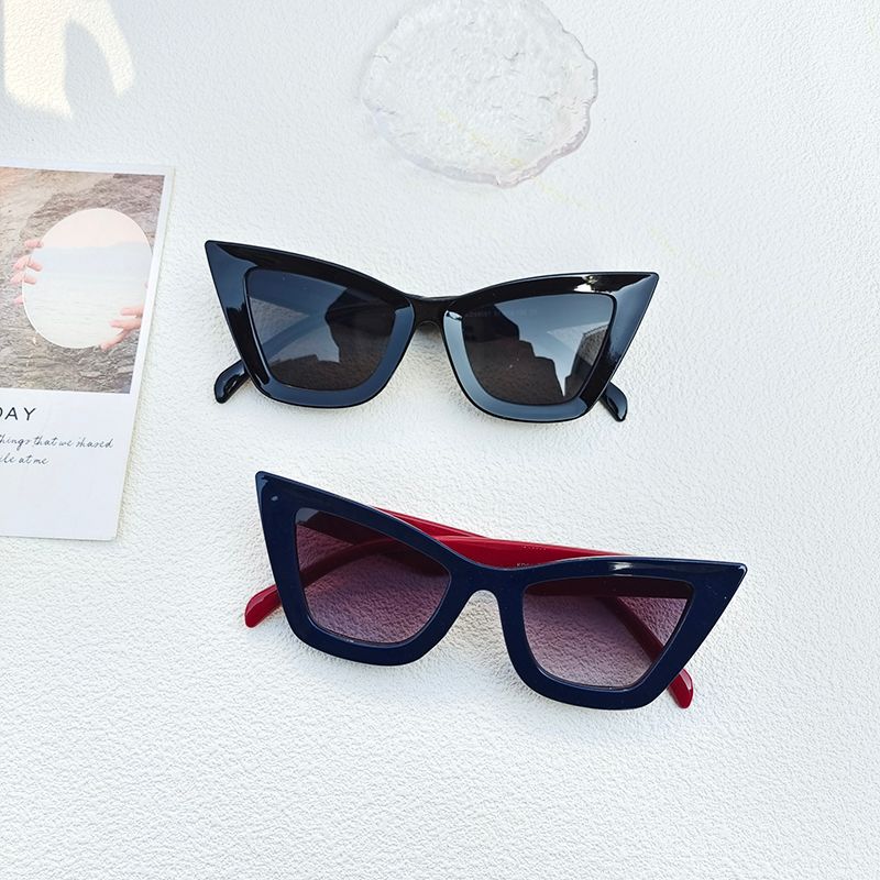 Simple Style Geometric Pc Resin Cat Eye Full Frame Women's Sunglasses