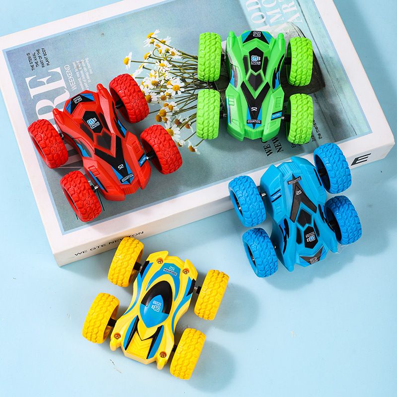 Car Model Color Block Plastic Toys