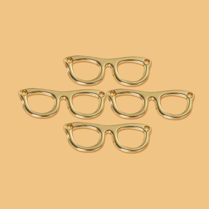 1 Stück Legierung Brille Anhänger Einfacher Stil