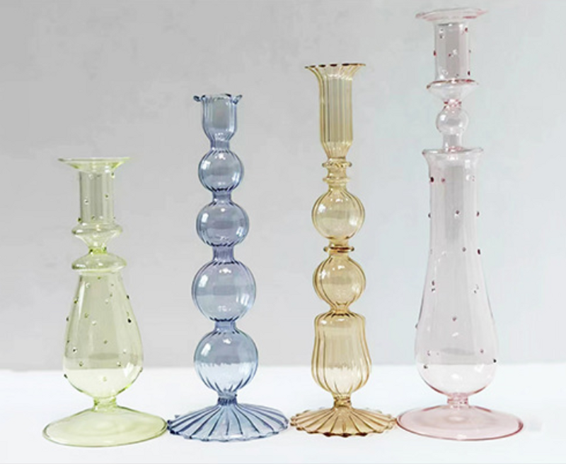 Simple Style Solid Color Glass Vase