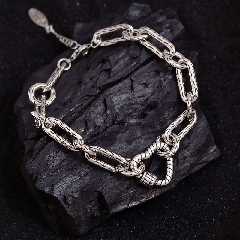 Punk Herzform Kupfer Armbänder