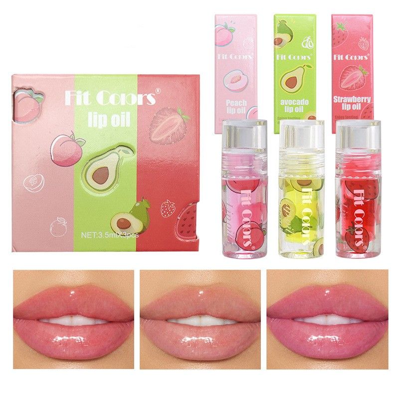 Cute Fruit Plastic Lip Balm