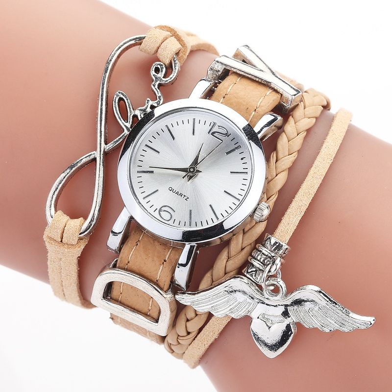 Casual Forma De Corazón Hebilla Cuarzo Relojes De Mujer