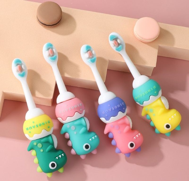 Cartoon Dinosaur Toothbrush Cute Personal Care
