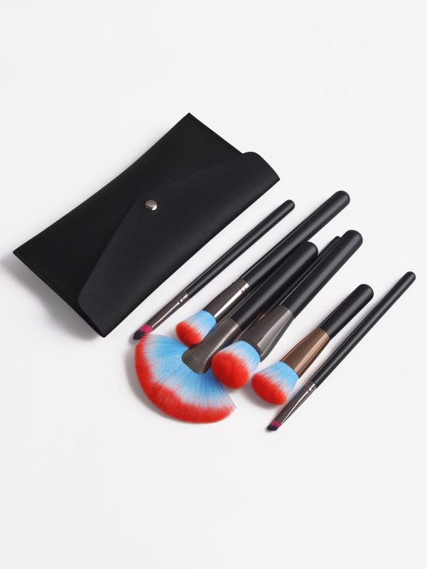 Simple Style Classic Style Artificial Fiber Wooden Handle Makeup Brushes 1 Set