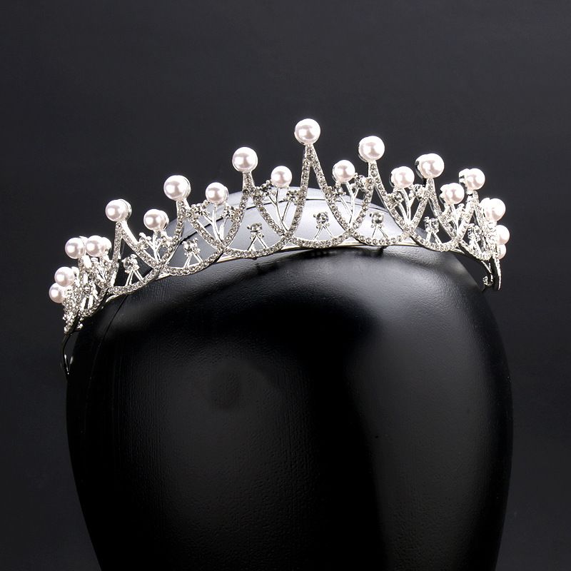 Women's Elegant Princess Crown Alloy Plating Crown
