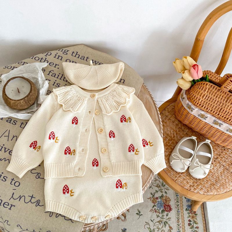 Basic Drucken Baumwolle Baby Kleidung Sets
