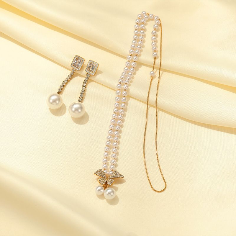 Stainless Steel Titanium Steel Sweet Bow Knot Plating