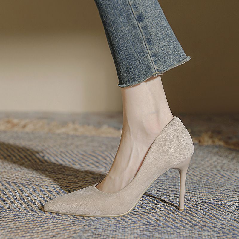 Women's Sexy Solid Color Point Toe Pumps