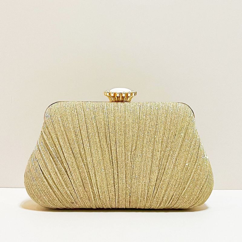 Polyester Solid Color Shell Evening Bags