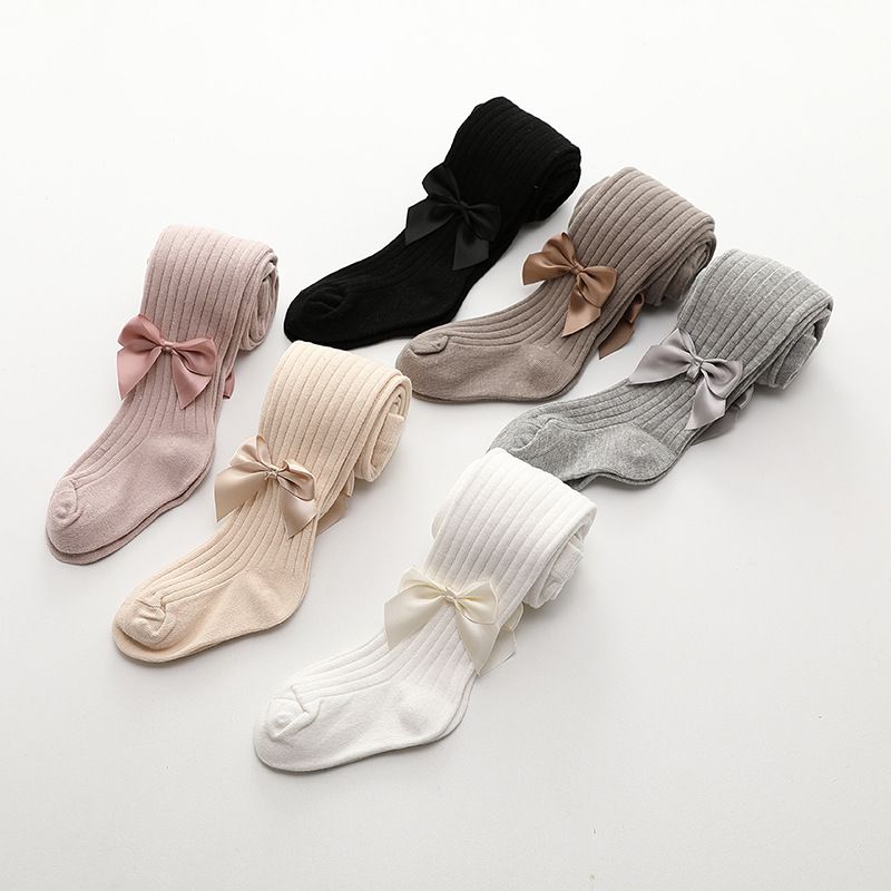 Women's Cute Solid Color Solid Color Cotton Embroidery Over The Knee Socks 2 Pieces