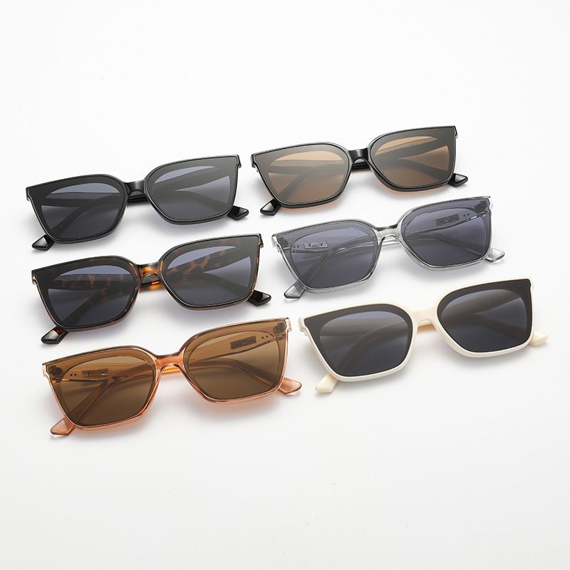Elegant Einfacher Stil Einfarbig Ac Quadrat Vollbild Sonnenbrille Der Frauen