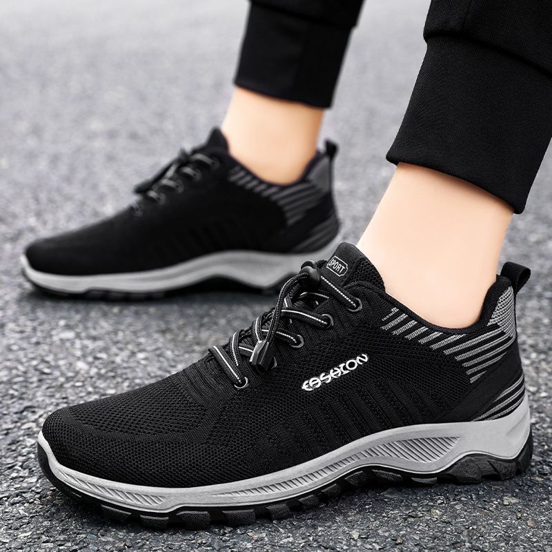 Men's Casual Color Block Point Toe Casual Shoes